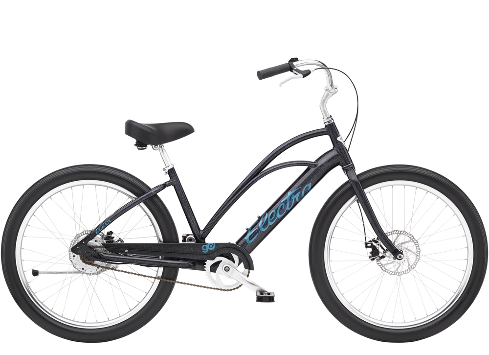 Electra Cruiser Go Step Thru Galactic Black 252WH VMSPORT