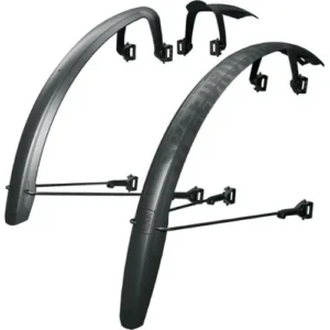 SKS Mudguard Speedrocker XL etu ja taka 28" musta